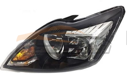 For FORD SERIES 2009 FOCUS SEDAN HEAE LAMP 5 LINES W/O MOTOR BLACK