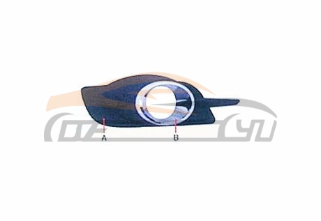 For FORD SERIES 2007-2009 MONDEO/FUSION FOG LAMP COVER