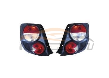 For CHEVROLET SERIES 2011-13 AVEO SONIC TAIL LAMP UNIT BLACK H/B