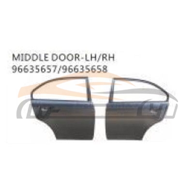 For CHEVROLET SERIES 2007-2012 EPICA REAR DOOR