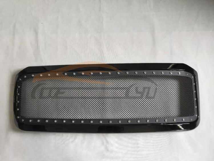 For DODGE SERIES 2006-2008 1500 RIVET TYPE GRILLE GLOSS BLACK