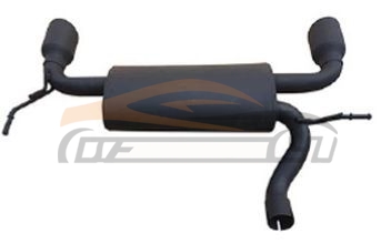 For JEEP SERIES 2007-2017 WRANGLER JK REAR TAIL EXHAUST PIPE MUFFLER TIP