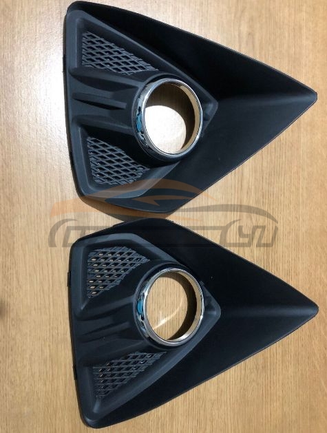 For FORD SERIES 2009 FOCUS HATCHBACK FOG COVER W/HOLE & CHROME RING