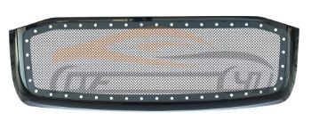 For DODGE SERIES 2006-2008 1500 RIVET TYPE GRILLE GLOSS BLACK