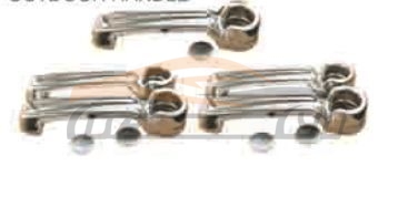 For JEEP SERIES 2007-2017 WRANGLER JK OUTER DOOR HANDLE, 4 DOORS