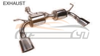 For JEEP SERIES 2007-2017 WRANGLER JK EXHAUST