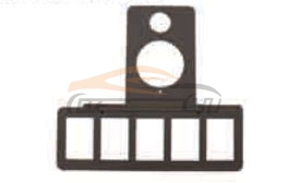 For JEEP SERIES 2007-2017 WRANGLER JK REAR LICENSE PLATE