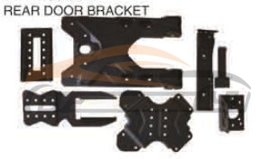 For JEEP SERIES 2007-2017 WRANGLER JK REAR DOOR BRACKET