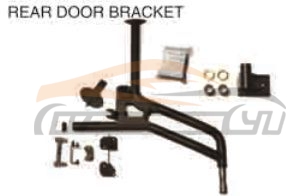 For JEEP SERIES 2007-2017 WRANGLER JK SPARE TIRE BRACKET
