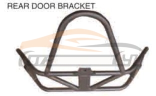 For JEEP SERIES 2007-2017 WRANGLER JK SPARE TIRE BRACKET