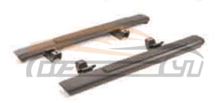 For JEEP SERIES 2018 WRANGLER JL ALUMINUM SIDE STEP, 2 DOORS