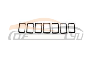 For JEEP SERIES 2017-2019 GRILLE INSERT MOULDING