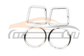 For JEEP SERIES 11-16COMPASS BRIGHT FRAME