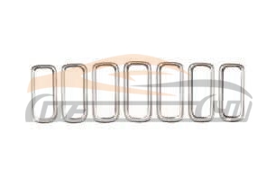 For JEEP SERIES 15-16RENEGADE GRILLE INSERT CHROME