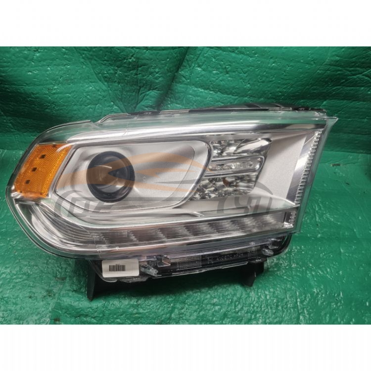 For DODGE SERIES 2014-2020 DURANGO HEAD LAMP HID HALOGEN, W/LED W/CHROME 2014-2020