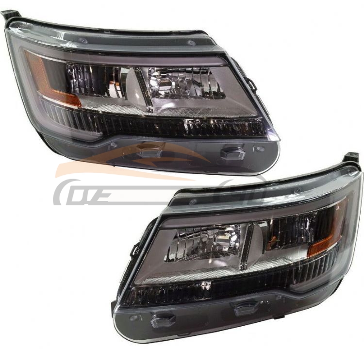 For FORD SERIES 2016 EXPLORER HEAD LAMP W/LED CHROME&BLACK
