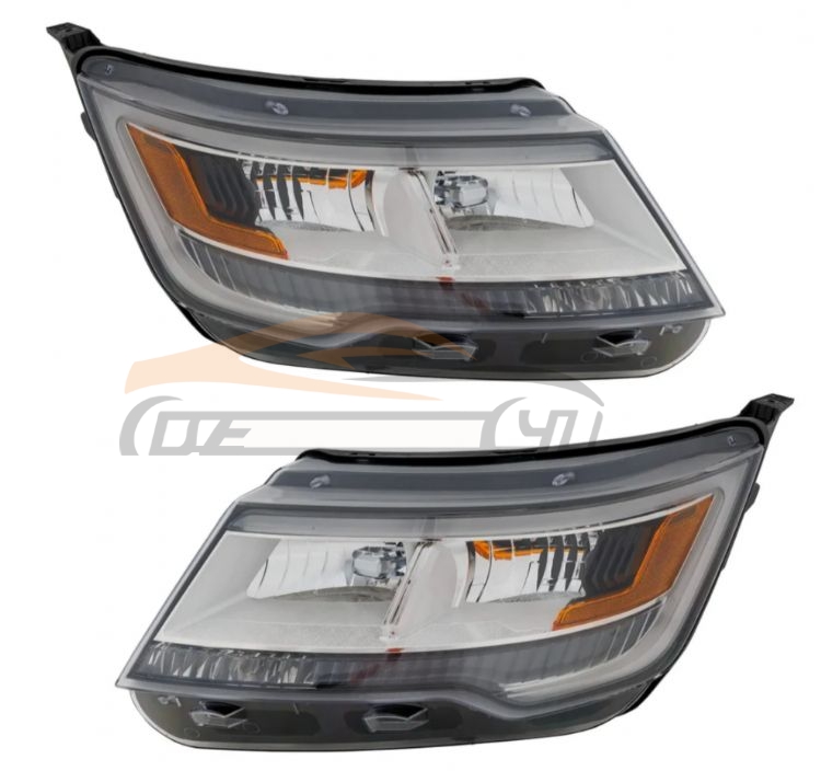 For FORD SERIES 2016 EXPLORER HEAD LAMP W/O LED WHITE