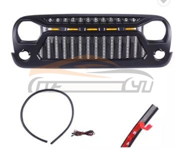 For JEEP SERIES 2007-2017 WRANGLER JK GRILLE 4X4