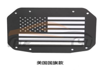 For JEEP SERIES 2018 WRANGLER JL TAILGATE TRIM PANEL ALUMINIUM ALLOY