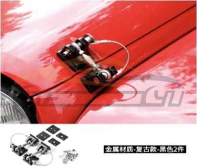 For JEEP SERIES 2018 WRANGLER JL 搭扣 三孔铝合金) BUCKLE THREE HOLE ALUMINUM ALLOY)