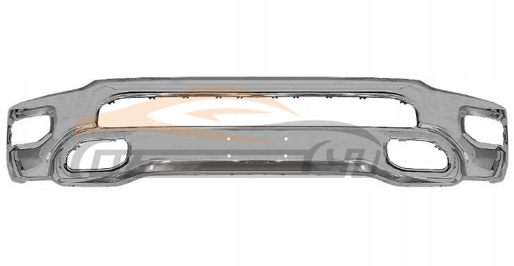 For DODGE SERIES 2019-2024 RAM FRONT BUMPER CHROME
