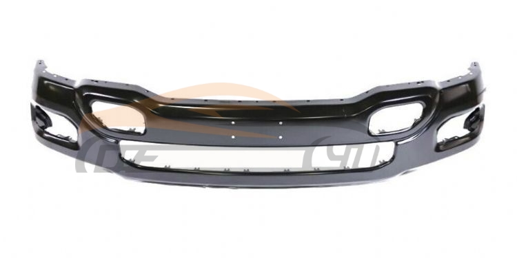 For DODGE SERIES 2019-2024 RAM FRONT BUMPER BLACK