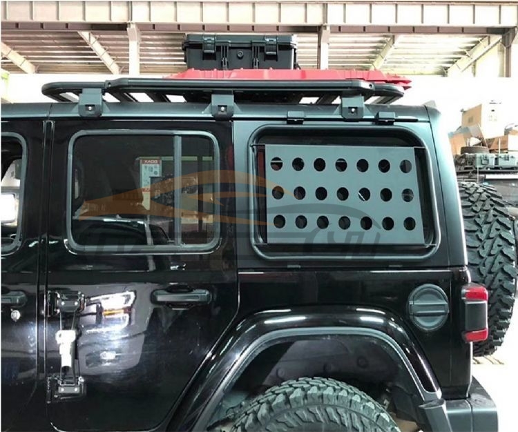 For JEEP SERIES 2018 WRANGLER JL SIDE WINDOW ARMOR