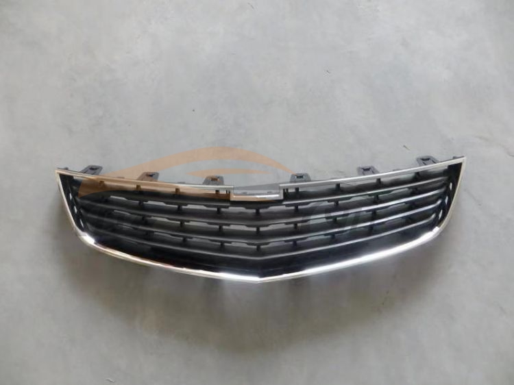 For CHEVROLET SERIES 2009-2014 CRUZE GRILLE BLACK + ELECTROPLATED OUTER FRAME FOREIGN VERSION