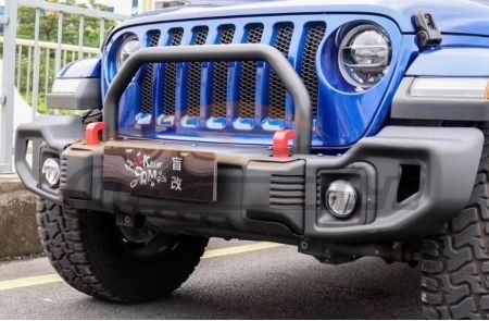 For JEEP SERIES 2018 WRANGLER JL SPARTACUS FRONT BUMPERS MATERIAL: STEEL