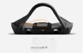 For JEEP SERIES 2018 WRANGLER JL FRONT BUMPER
