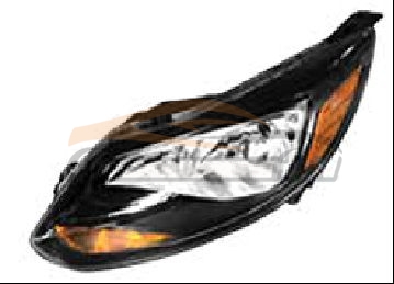 For FORD SERIES 2012 FOCUS SEDAN HEAD LAMP BLACK USA