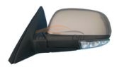 For CHEVROLET SERIES 2007-2012 EPICA DOOR MIRROR, 5LINE BLACK WITH TURN SIGNALS