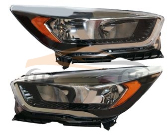 For FORD SERIES 2017 KUGA/ESCAPE HEAD LAMP BLACK+YELLOW