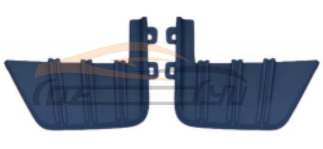 For CHEVROLET SERIES 2019-2022 SILVERADO BUMPER OUTER MOULDING