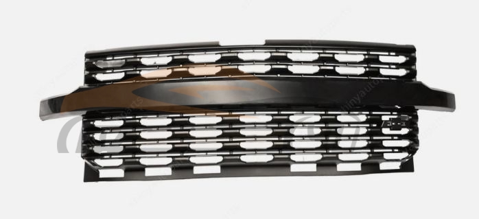 For CHEVROLET SERIES 2019-2022 SILVERADO GRILLE BLACK
