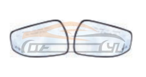 For FORD SERIES 2017 MONDEO/FUSION MIRROR GLASS USA HIGH BLIND SPOT