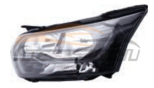 For FORD SERIES 2015 TRANSIT HEAD LAMP BLACK
