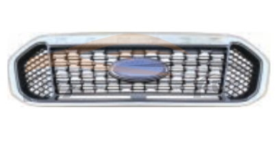 For FORD SERIES 2019-2021 RANGER GRILLE SILVER
