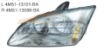 For FORD SERIES 2005 FOCUS SEDAN HEAD LAMP 7 LINES WITH MOTOR