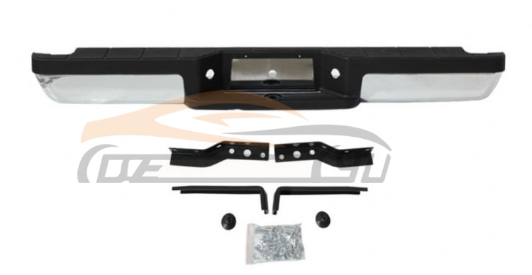 For FORD SERIES 2002-2005 RANGER REAR BUMPER CHROME W/ACCESSORIES