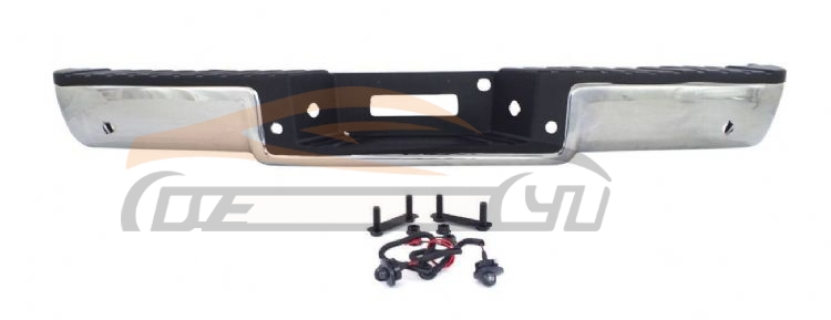For FORD SERIES 2004-2008 F150 REAR BUMPER CHROME W/HOLE W/ACCESSORIES