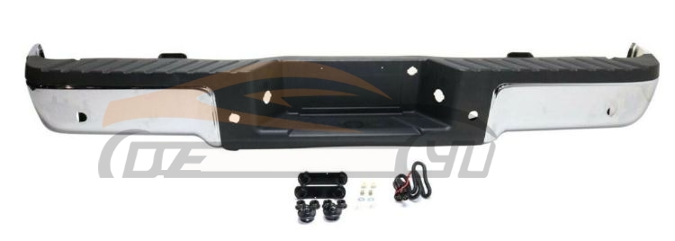 For FORD SERIES 2009-2014 F150 REAR BUMPER CHROME W/HOLE W/ACCESSORIES