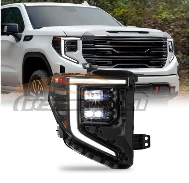 For GMC 2019-2022 SIERRA FRONT HEAD LAMP