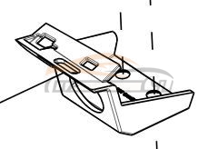 For TESLA SERIES CYBERTRUCK 2024-2028 FRONT BUMPER CAMERA BRACKET