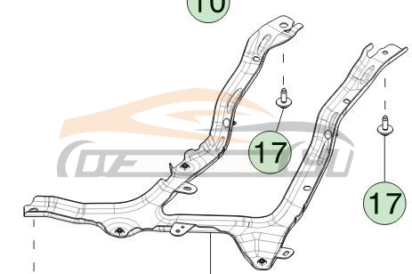 For TESLA SERIES CYBERTRUCK 2024-2028 REAR WHEEL BRACKET