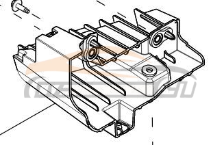 For TESLA SERIES CYBERTRUCK 2024-2028 FRONT BRACKET UNDER THE CAR DOOR SKIRT