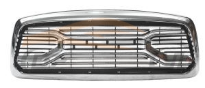 For DODGE SERIES 2003-2005 RAM GRILLE, CHROME