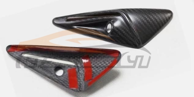 For TESLA SERIES MODEL 3 21 COWL SIDE VENT COVER, BLACK