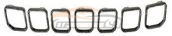 For JEEP SERIES 2021-2023 COMPASS GRILLE UPPER BRIGHT STRIP