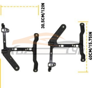 For DODGE SERIES 2006-2008 1500 FRONT BUMPER BRACKET
